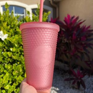 Starbucks Pink Lemonade Matte Soft Touch Grande Studded Tumbler